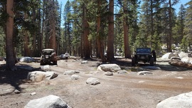 Dusy-Ershim Trail - Waypoint 13: East Lake and Campground