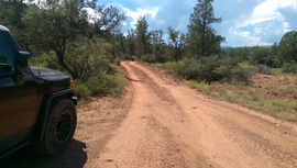 Oak Creek Homestead - Waypoint 6: 9845H & 9845N Intersection