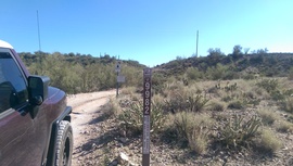Old Black Canyon Highway - Waypoint 9: Private Land to South
