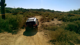 Old Black Canyon Highway - Waypoint 4: Hill Washes