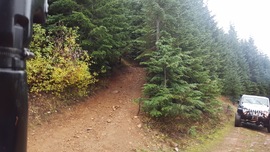 Evans Creek / Trail #519 - Waypoint 4: Stay to the Left/ Mountain and Valley Vistas