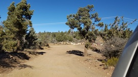 3N16 - Holcomb Valley - Waypoint 22: Stay South at 3N61 Intersection (Jacoby Canyon)
