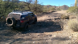 AZCO Mine Road - Waypoint 13: Upper and Lower Terminator Intersection