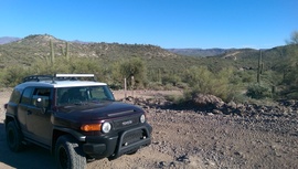 AZCO Mine Road - Waypoint 12: 9984 Intersection