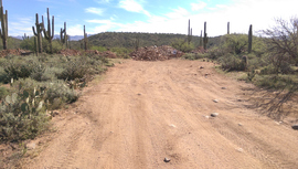 AZCO Mine Road - Waypoint 7: Agua Fria & Private road