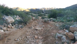 Black Canyon OHV Trail - Waypoint 14: Big rocks