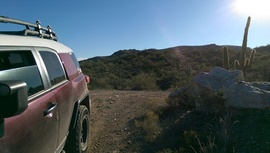 Black Canyon OHV Trail - Waypoint 4: AZCO Camping & 9958 intersection
