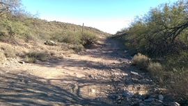 Black Canyon OHV Trail - Waypoint 3: 9958 & TV5 intersection