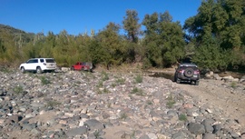 Little Pan Mine Road - Waypoint 11: River Crossing