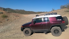 Little Pan Mine Road - Waypoint 8: Split Top Intersection