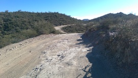 Little Pan Mine Road - Waypoint 6: AZ Fish Dept. Signs