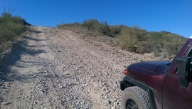 Little Pan Mine Road - Waypoint 5: Hill