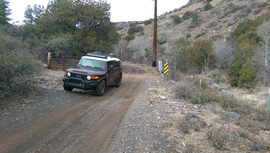 General Cook National Recreation Trail - Waypoint 10: Cattle Guard West