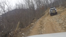Windrock Trail 22 - Waypoint 10: Last Climb of Trail 22