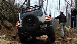 Windrock Trail 22 - Waypoint 7: Big Rock