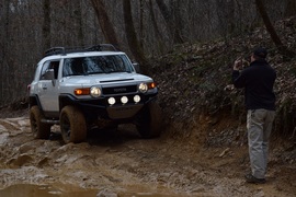 Windrock Trail 22 - Waypoint 6: Mud Hole