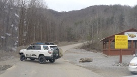 Windrock Trail 22 - Waypoint 2: Bridge Trail Head