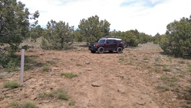 Jacks Canyon Road - Waypoint 7: 9496T Intersection