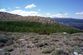 Laurel Lakes Road - Waypoint 3: First glimpse of the valley