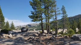 The Rubicon Trail - Waypoint 15: Buck Island Dam and Lake (Restroom)
