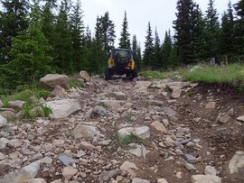Birdseye Gulch - Waypoint 5: Steep, Loose, Rocky Climb