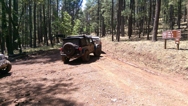 Jerome Road - Waypoint 1: FR 538D North Intersection