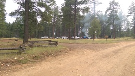 Fry Canyon Trail - Waypoint 7: East Camping area