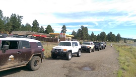 Fry Canyon Trail - Waypoint 1: Exit 333 Intersection