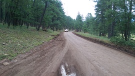 Woody Mountain Road - Waypoint 8: Private Road