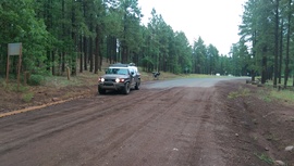 Woody Mountain Road - Waypoint 1: Woody Mountain Seasonal Gate