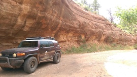 Schnebly Hill Road - Waypoint 5: Overhang