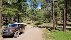 Fernow and Tram Tanks Trail - Waypoint 1: 231 Intersection