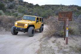 Charouleau Gap / FR# 736 - Waypoint 39: RoughRiders Sign