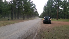 East Pocket Road - Waypoint 8: FR 6330 & FR 231H Intersection