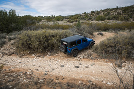 House Mountain Trail - Waypoint 5: Wash Crossing