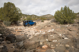 House Mountain Trail - Waypoint 6: Wash Crossing