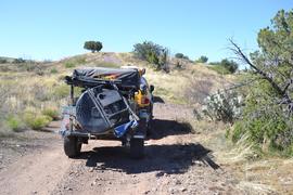Jackson Cabin/Muleshoe Ranch Road FR #691, Arizona - Waypoint 9: Unknown Forest Road - To Abandoned Browning Ranch Double D Canyon