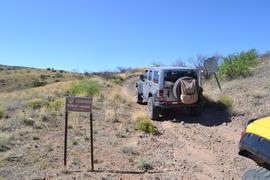 Jackson Cabin/Muleshoe Ranch Road FR #691, Arizona - Waypoint 10: Entering Private Lands