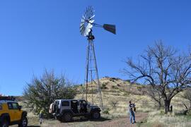 Jackson Cabin/Muleshoe Ranch Road FR #691, Arizona - Waypoint 11: Pride Ranch Cabin Site & Windmill