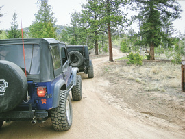 Fourmile Area: Lenhardy Cutoff - Waypoint 7: McGee Gulch