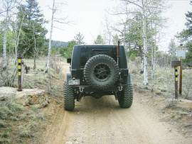 Fourmile Area: Lenhardy Cutoff - Waypoint 8: Seasonal Gate