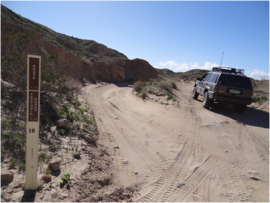 Tectonic Gorge - Ocotillo Wells SVRA - Waypoint 8: Ascending out of the gorge