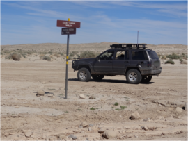 Pumpkin Patch Trail - Ocotillo Wells SVRA - Waypoint 1: Pumpkin Patch Trailhead