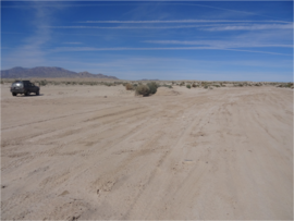 Pumpkin Patch Trail - Ocotillo Wells SVRA - Waypoint 2: Split