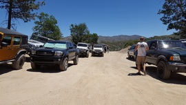 3N34 - Dishpan Springs - Waypoint 1: Trailhead and Airdown Spot