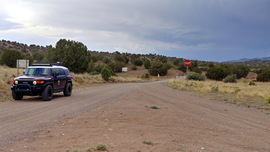 Jerome-Perkinsville Road - Waypoint 9: FR 9899D Bypass